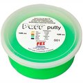 Fabrication Enterprises Puff LiTE Color-Coded Exercise Putty, Medium, Green, 120cc 10-1423